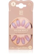 SOSU Cosmetics Salon Nails Изкуствени нокти цвят Fallen Angel 24 бр.