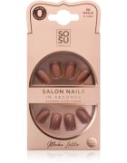 SOSU Cosmetics Salon Nails Изкуствени нокти цвят Mocha Latte 30 бр.