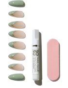 SOSU Cosmetics Salon Nails Изкуствени нокти цвят Soft Sage 30 бр.