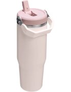 Stanley IceFlow™ Flip Straw Tumbler неръждаема бутилка за вода Rose Quartz 890 мл.