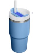 Stanley Quencher H2.O FlowState™ Tumbler неръждаема термочаша със сламка малък Blue Sky 1 бр.