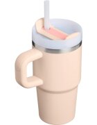 Stanley Quencher H2.O FlowState™ Tumbler неръждаема термочаша със сламка малък champagne 1 бр.