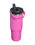 Stanley Quencher H2.O FlowState™ Tumbler неръждаема термочаша със сламка средни Hot Pink 1 бр.