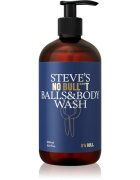 Steve's No Bull***t Balls and Body Wash енергизиращ душ-гел 500 мл.