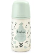 Suavinex Birdies Anticolic Baby Bottle бебешко шише Green 270 мл.