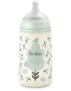 Suavinex Birdies Anticolic Baby Bottle бебешко шише Green 270 мл.