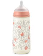 Suavinex Birdies Anticolic Baby Bottle бебешко шише Pink 360 мл.