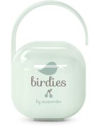 Suavinex Birdies Pacifier Holder кутийка за биберон Green 1 бр.