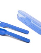 Suavinex Booo прибор Blue 12m+ 1 бр.