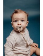 Suavinex Colour Essence Soother Holder клипс за биберон Beige 1 бр.
