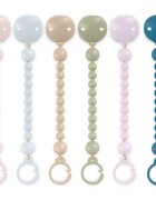 Suavinex Colour Essence Soother Holder клипс за биберон Beige 1 бр.