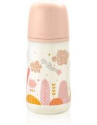 Suavinex Dreams SX Pro Physiological M бебешко шише 3 m+ Medium Flow - Pink 1 бр.