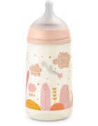 Suavinex Dreams SX Pro Physiological M бебешко шише 3 m+ Medium Flow - Pink 1 бр.