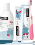 Suavinex Junior 6 y+ четка за зъби за деца Pink 1 бр.