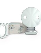 Suavinex Poetry Soother Ribbon Clip клипс за биберон Blue 1 бр.