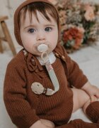 Suavinex Poetry Soother Ribbon Clip клипс за биберон Blue 1 бр.