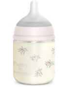 Suavinex Poetry SX Pro Physiological S стъклено бебешко шише 0 m+ Slow Flow - Pink 1 бр.
