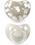 Suavinex Wild & Free Anatomical Silicone 18m+ биберон Cream 2 бр.