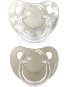 Suavinex Wild & Free Anatomical Silicone 6-18m биберон Cream 2 бр.