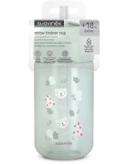 Suavinex Wild & Free Bottle шише със сламка Green 18m+ 340 мл.