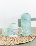 Suavinex Wild & Free Bottle With Soft Spout шише с дръжки Green 6m+ 150 мл.