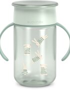 Suavinex Wonderland 360° Trainer Cup преходна чаша с дръжки 12 m+ Green 340 мл.