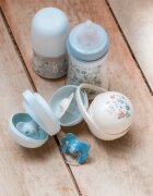 Suavinex Wonderland Duo Soother Case кутийка за биберон Blue Bunny 1 бр.
