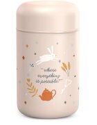 Suavinex Wonderland Food Flask термос за храна Rose 400 мл.