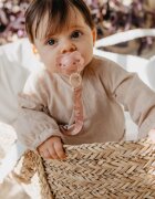 Suavinex Wonderland Soother Clip клипс за биберон Pink Bunny 1 бр.