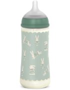 Suavinex Wonderland SX Pro Physiological Anti-Colic бебешко шише Green Bunny 360 мл.