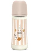 Suavinex Wonderland SX Pro Physiological Anti-Colic бебешко шише L Dense Flow 6 m+ Pink 1 бр.