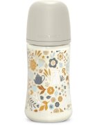 Suavinex Wonderland SX Pro Physiological Anti-Colic бебешко шише M Medium Flow 3 m+ Liberty Cream 1 бр.