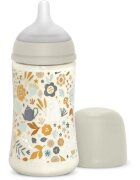 Suavinex Wonderland SX Pro Physiological Anti-Colic бебешко шише M Medium Flow 3 m+ Liberty Cream 1 бр.