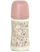 Suavinex Wonderland SX Pro Physiological Anti-Colic бебешко шише M Medium Flow 3 m+ Pink Flower 270 мл.