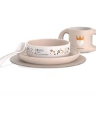 Suavinex Wonderland Toddler Feeding Set Pink сет за хранене 6 m+