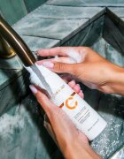 SUNEWMED+ Active Foaming Cleanser Face and Eye Makeup Removal пяна за почистване и премахване на грим с витамин С 200 мл.