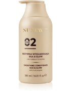 SUNEWMED+ Silk & Glow Repairing Conditioner изправящ балсам за блясък и мекота на косата 500 мл.