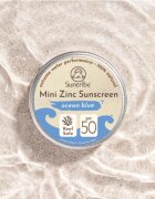 Suntribe Mini Zinc Sunscreen минерален защитен крем за лице и тяло SPF 50 Ocean Blue 15 гр.