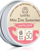 Suntribe Mini Zinc Sunscreen минерален защитен крем за лице и тяло SPF 50 Pretty Pink 15 гр.