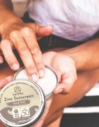 Suntribe Zinc Sunscreen минерален защитен крем за лице и тяло SPF 50 Mud Tint 45 гр.