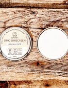 Suntribe Zinc Sunscreen минерален защитен крем за лице и тяло SPF 50 Original White 45 гр.