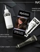 Syoss Color Metallic Collection перманентната боя за коса цвят 3-89 Bronze Coffee 1 бр.