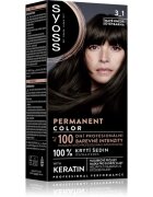 Syoss Permanent Color перманентната боя за коса цвят 3_1 Dark Brown 1 бр.