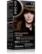 Syoss Permanent Color перманентната боя за коса цвят 4_8 Chocolate Brown 1 бр.