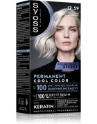Syoss Permanent Cool Color перманентната боя за коса със студен подтон цвят 12-59 Cool Platinum Blond 1 бр.