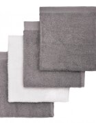 T-Tomi BIO Bamboo Baby Washcloths кърпа за измиване Grey 25 x 25 cm 4 бр.