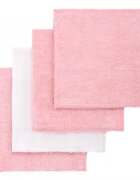 T-Tomi BIO Bamboo Baby Washcloths кърпа за измиване Pink 25 x 25 cm 4 бр.