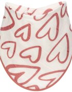 T-Tomi BIO Bamboo Bibs Pink Hearts лигавник 27 x 42 cm 1 бр.