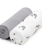 T-Tomi BIO Muslin Diapers пелени от плат Penguin 65x65 cm 2 бр.