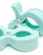 T-Tomi Clip клипс за количка Pastel mint 2 бр.